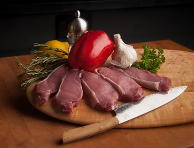 Cas-Cad-Nac Farm Alpaca Striploin Medallions. Photo by First Light Studios. Copyright © 2015 Alpaca Meat at Cas-Cad-Nac Farm - All Rights Reserved